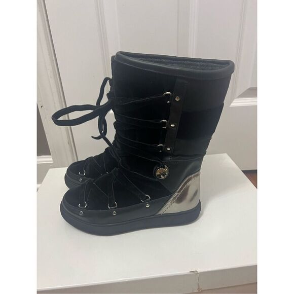 ⚡CLOSET CLEAR-OUT: PRICE DROP⚡ Moncler Syria Stivale Lace up snow boots size 36 - Picture 1 of 14